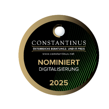Mehr Informationen zum Thema: e-Berechtigung für den Constantinus Award 2025 nominiert
