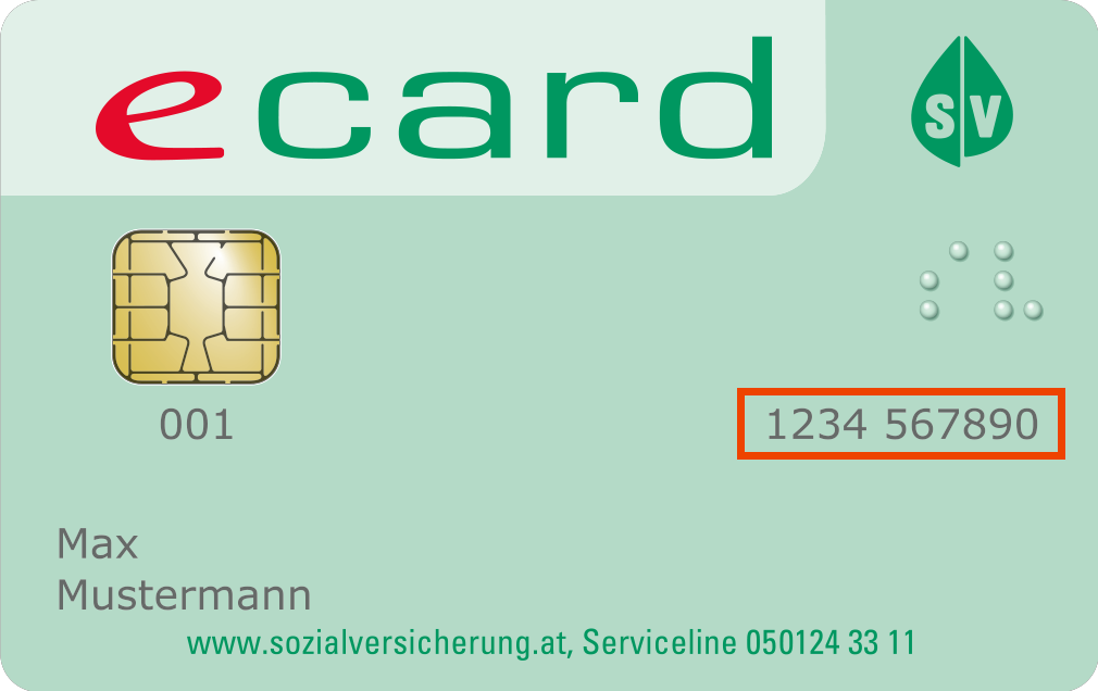 e-card Vorderseite